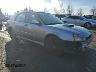 2005 Subaru Impreza Wagon (Natl) WRX Sport with VIN JF1GG29655H818691, listed as a Copart auction lot 87477244 with 209,933 mi miles and Salvage Title. Bid and sale history available at carsss.com. Image 4.