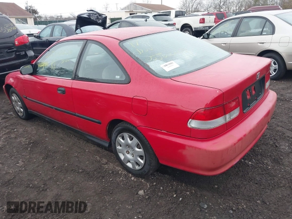 1999 Honda Civic DX with VIN 1HGEJ622XXL038821, listed as a IAAI auction lot 41725988 with Not Provided miles. Bid and sale history available at carsss.com. Image 3.