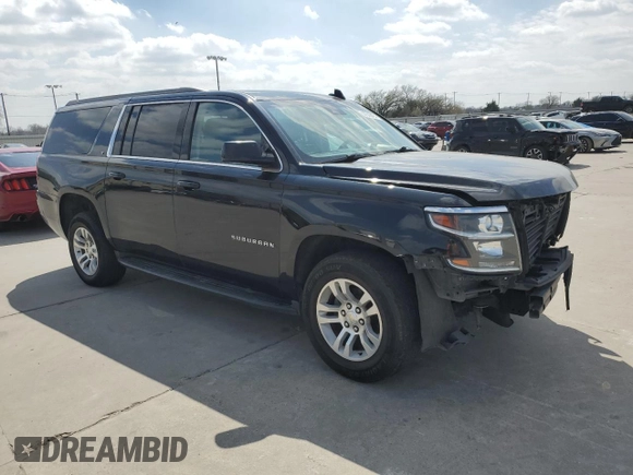 2017 Chevrolet Suburban LT with VIN 1GNSKHKC9HR166072, listed as a Copart auction lot 37545474 with 190,071 mi miles and . Bid and sale history available at DreamBid. Image 4.