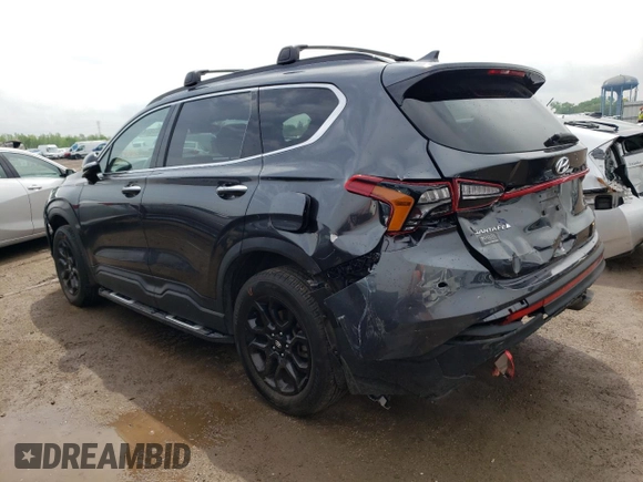 2022 Hyundai Santa Fe XRT with VIN 5NMS6DAJ6NH440494, listed as a Copart auction lot 53982874 with 45,865 mi miles and Salvage Title. Bid and sale history available at carsss.com. Image 2.