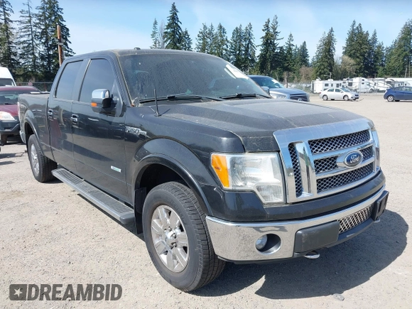 2011 Ford F-150 XLT with VIN 1FTFW1ET8BFB62072, listed as a IAAI auction lot 41960195 with 199,089 mi miles. Bid and sale history available at carsss.com. Image 1.