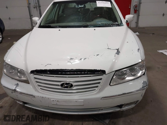 2008 Hyundai Azera Limited с VIN KMHFC46F98A298196, выставлен на аукционе IAAI как лот 42336695 с пробегом 120 787 миль миль и . История ставок и продаж доступна на DreamBid. Изображение 6.