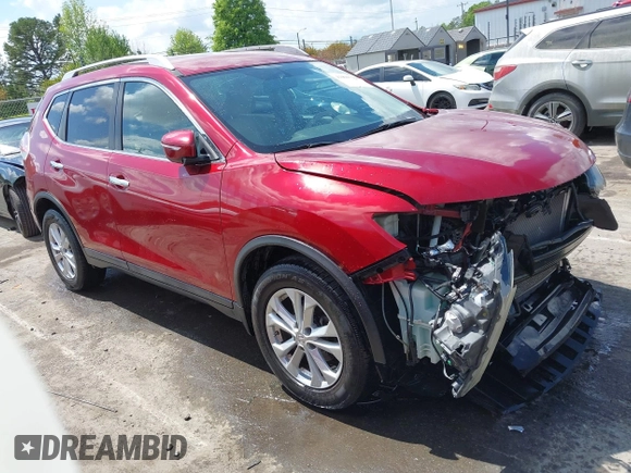 2014 Nissan Rogue SV with VIN 5N1AT2MT0EC849834, listed as a IAAI auction lot 41990792 with 93,582 mi miles and . Bid and sale history available at DreamBid. Image 14.