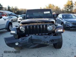 2022 Jeep Wrangler Sport with VIN 1C4HJXAGXNW201493, listed as a Copart auction lot 86424294 with 31,543 mi miles and Salvage Title. Bid and sale history available at DreamBid. Image 5.