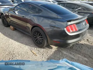 2017 Ford Mustang V6 with VIN 1FA6P8AM8H5266571, listed as a Copart auction lot 50391225 with 98,344 mi miles and Salvage Title. Bid and sale history available at carsss.com. Image 2.