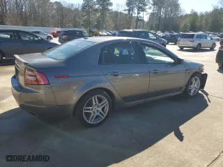 2008 Acura TL with VIN 19UUA66298A029935, listed as a Copart auction lot 89180145 with 203,524 mi miles and Salvage Title. Bid and sale history available at carsss.com. Image 3.