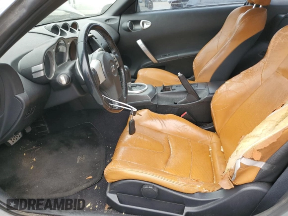 2003 Nissan 350Z Enthusiast with VIN JN1AZ34D93T100919, listed as a Copart auction lot 53083435 with 183,435 mi miles and Clean Title. Bid and sale history available at carsss.com. Image 7.