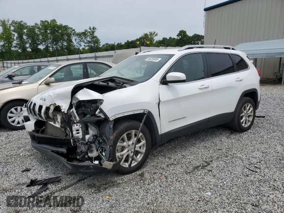2018 Jeep Cherokee Latitude Plus z VIN 1C4PJLLX9JD588366, wystawiony jako Copart lot #56320305 z przebiegiem 125 585 mil mil oraz Szkoda całkowita • Salvage title. Historia ofert i sprzedaży dostępna na DreamBid. Obrazek 1.