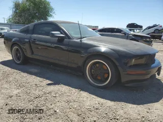 2007 Ford Mustang GT Deluxe with VIN 1ZVFT82H275347682, listed as a Copart auction lot 52178545 with 110,871 mi miles and Salvage Title. Bid and sale history available at carsss.com. Image 4.