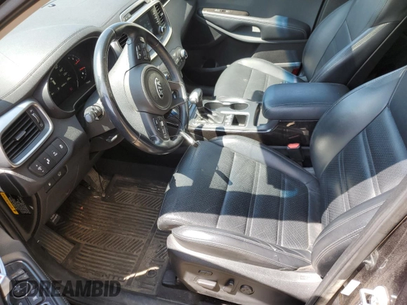 2018 Kia Sorento EX with VIN 5XYPHDA51JG354324, listed as a Copart auction lot 64730385 with 100,962 mi miles and Salvage title. Bid and sale history available at DreamBid. Image 7.