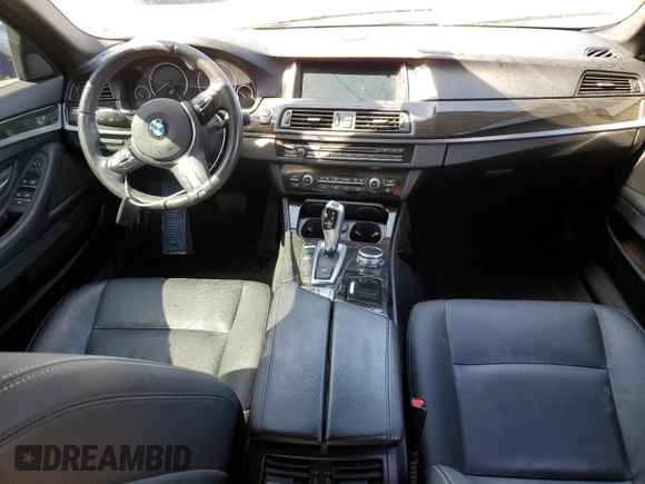 2014 BMW 5 Series 528i with VIN WBA5A5C54ED509285, listed as a Copart auction lot 52080765 with 104,802 mi miles and Salvage Title. Bid and sale history available at carsss.com. Image 8.
