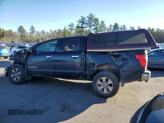 2017 Nissan Titan S with VIN 1N6AA1EJ4HN568708, listed as a Copart auction lot 79507594 with Not Provided miles and Salvage Title. Bid and sale history available at carsss.com. Image 2.