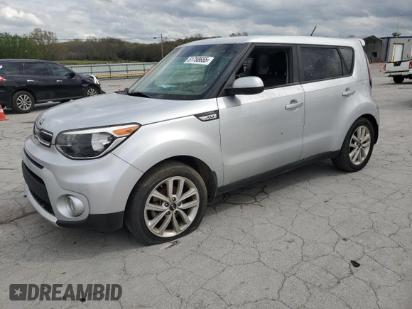 2018 Kia Soul + with VIN KNDJP3A54J7542884, listed as a Copart auction lot 51758655 with 0 mi miles and Clean Title. Bid and sale history available at carsss.com. Image 1.