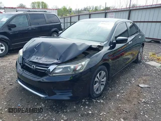 2014 Honda Accord LX with VIN 1HGCR2F38EA040863, listed as a IAAI auction lot 41913290 with 110,728 mi miles and . Bid and sale history available at carsss.com. Image 17.