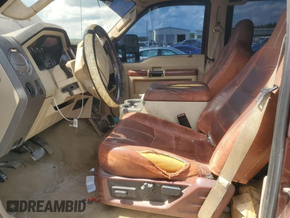 2008 Ford F-250 XL with VIN 1FTSW21R98EA16485, listed as a Copart auction lot 63039905 with 306,733 mi miles and Clean title. Bid and sale history available at DreamBid. Image 7.