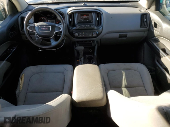 2015 GMC Canyon 2WD with VIN 1GTG5AE35F1143280, listed as a Copart auction lot 75846964 with 116,845 mi miles and Salvage Title. Bid and sale history available at DreamBid. Image 8.