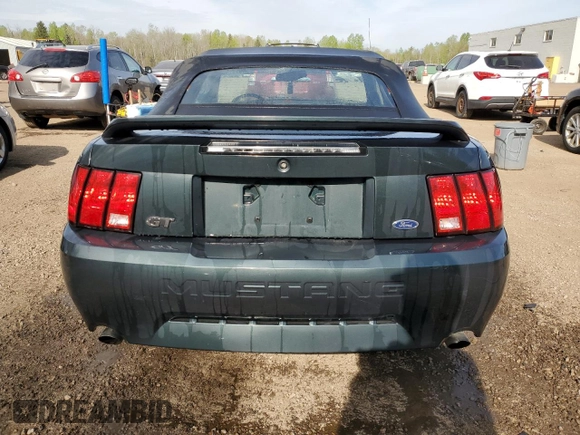 1999 Ford Mustang GT с VIN 1FAFP45X8XF133623, выставлен на аукционе Copart как лот 56319745 с пробегом 221 040 миль миль и Списание • Salvage title. История ставок и продаж доступна на DreamBid. Изображение 6.