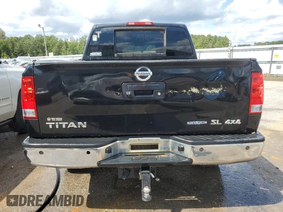 2015 Nissan Titan SL with VIN 1N6BA0EC9FN500417, listed as a Copart auction lot 72916604 with 190,701 mi miles and Salvage Title. Bid and sale history available at carsss.com. Image 6.