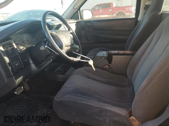 2003 Dodge Dakota with VIN 1D7FL16X93S146486, listed as a Copart auction lot 85340554 with 195,260 mi miles and Clean Title. Bid and sale history available at carsss.com. Image 7.