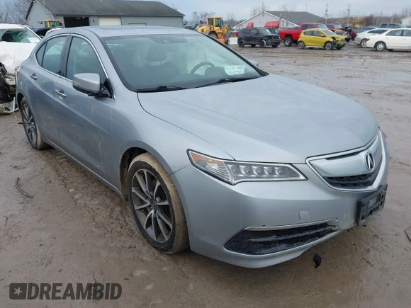 2017 Acura TLX V6 w/Technology Pkg with VIN 19UUB3F58HA001694, listed as a IAAI auction lot 41667703 with 85,959 mi miles. Bid and sale history available at carsss.com. Image 1.