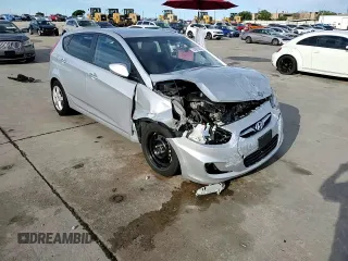 2012 Hyundai Accent GS with VIN KMHCT5AE8CU031209, listed as a Copart auction lot 57881945 with 126,756 mi miles and Salvage title. Bid and sale history available at DreamBid. Image 15.