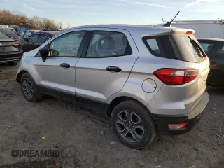 2021 Ford EcoSport S with VIN MAJ3S2FE3MC438625, listed as a Copart auction lot 85929604 with 49,158 mi miles and Salvage Title. Bid and sale history available at DreamBid. Image 2.