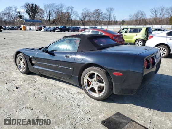 2001 Chevrolet Corvette with VIN 1G1YY32G015125214, listed as a Copart auction lot 85579554 with 143,839 mi miles and Salvage Title. Bid and sale history available at carsss.com. Image 2.