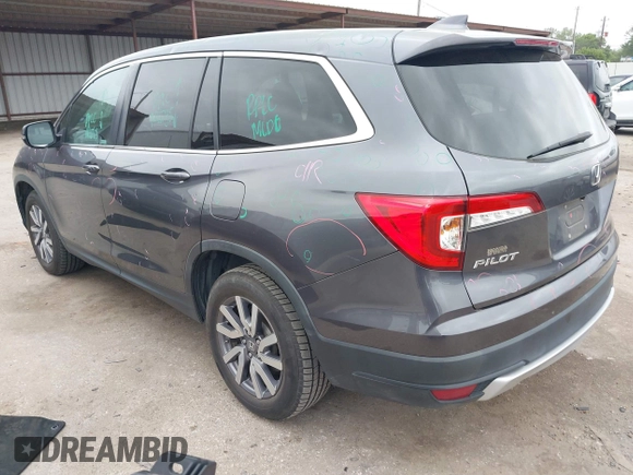 2020 Honda Pilot EX-L z VIN 5FNYF5H5XLB016632, wystawiony jako IAAI lot #41968994 z przebiegiem 75 540 mil mil oraz . Historia ofert i sprzedaży dostępna na DreamBid. Obrazek 3.
