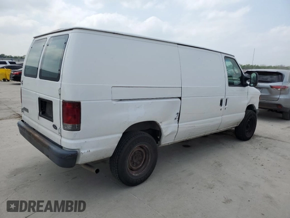 2008 Ford Econoline Cargo Commercial with VIN 1FTNE24W68DA63092, listed as a Copart auction lot 50816305 with 298,726 mi miles and Salvage Title. Bid and sale history available at DreamBid. Image 3.