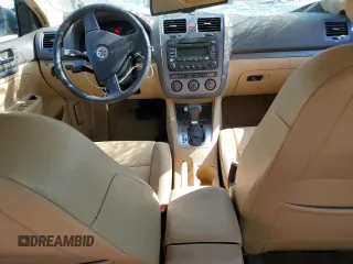2005 Volkswagen Jetta with VIN 3VWRT71K35M639823, listed as a Copart auction lot 75345094 with 117,954 mi miles and Salvage title. Bid and sale history available at DreamBid. Image 8.