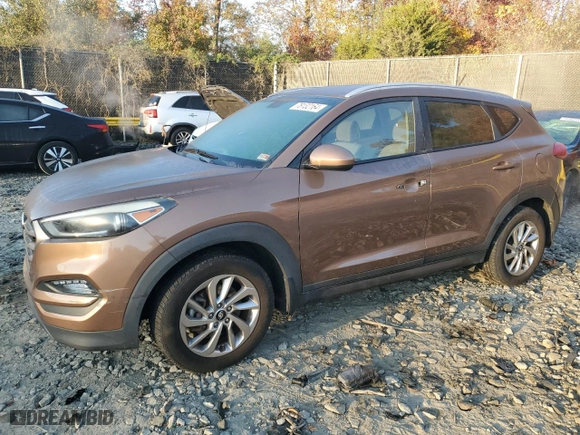 2016 Hyundai Tucson SE with VIN KM8J3CA41GU023686, listed as a Copart auction lot 78132164 with 142,385 mi miles and Salvage Title. Bid and sale history available at carsss.com. Image 1.