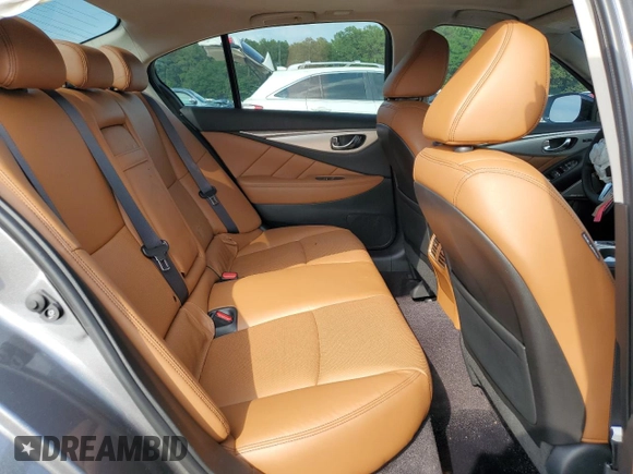 2024 Infiniti Q50 Luxe with VIN JN1EV7BR6RM630092, listed as a Copart auction lot 56903184 with 4,846 mi miles and Salvage Title. Bid and sale history available at DreamBid. Image 10.