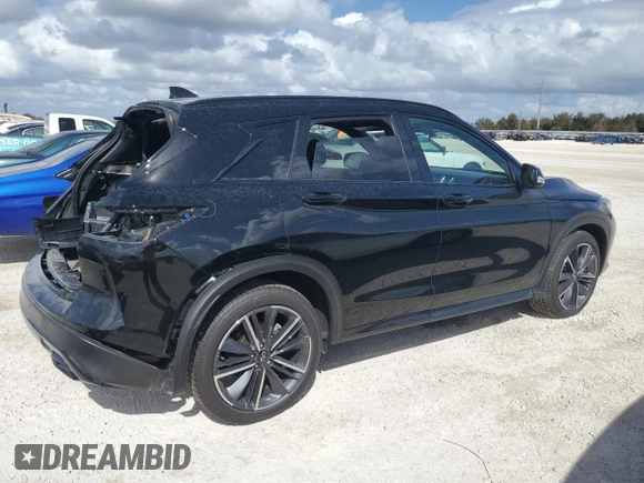 2024 Infiniti QX50 Sport with VIN 3PCAJ5FA0RF113900, listed as a Copart auction lot 78570734 with 261 mi miles and Salvage title. Bid and sale history available at DreamBid. Image 3.
