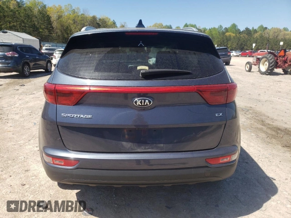 2017 Kia Sportage EX with VIN KNDPN3AC7H7233628, listed as a Copart auction lot 53381815 with 123,048 mi miles and Clean Title. Bid and sale history available at carsss.com. Image 6.