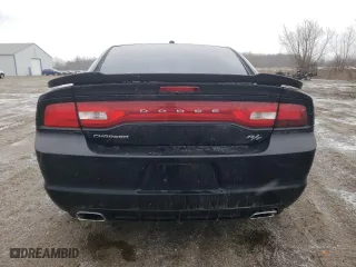 2014 Dodge Charger RT Plus with VIN 2C3CDXCT8EH339323, listed as a Copart auction lot 45321115 with 110,900 mi miles and Salvage Title. Bid and sale history available at carsss.com. Image 6.