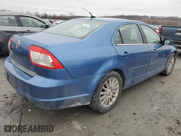 2009 Mercury Milan Premier z VIN 3MEHM08Z09R634298, wystawiony jako Copart lot #44035875 z przebiegiem 183 124 mil mil oraz Szkody całkowita. Historia ofert i sprzedaży dostępna na DreamBid. Obrazek 3.