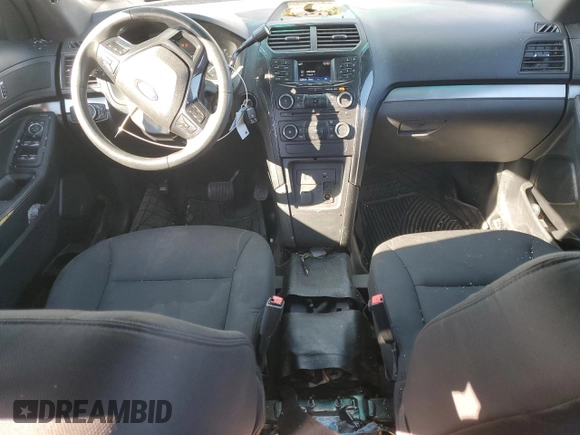 2016 Ford Police Interceptor Utility с VIN 1FM5K8AR9GGA08333, выставлен на аукционе Copart как лот 44424105 с пробегом 167 097 миль миль и Списание • Salvage title. История ставок и продаж доступна на DreamBid. Изображение 8.