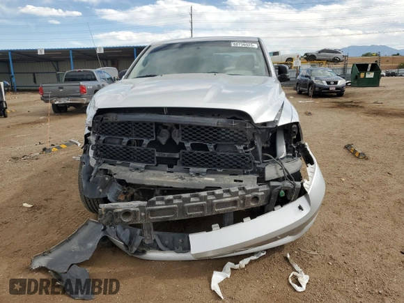 2012 Ram 1500 Express with VIN 1C6RD7KT1CS142370, listed as a Copart auction lot 60756925 with 106,627 mi miles and Salvage title. Bid and sale history available at DreamBid. Image 5.