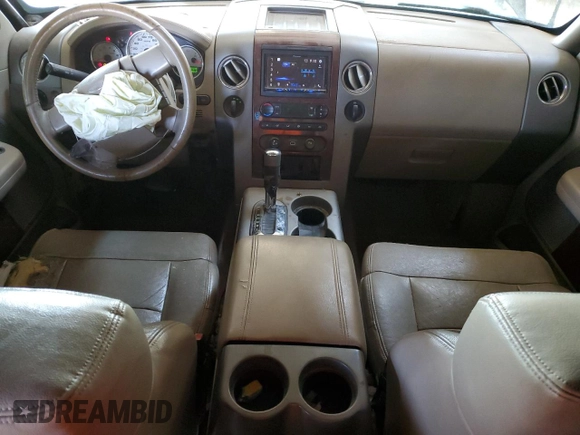 2007 Ford F-150 XLT with VIN 1FTPW14V47FA43613, listed as a Copart auction lot 53312425 with 198,139 mi miles and Salvage Title. Bid and sale history available at DreamBid. Image 8.