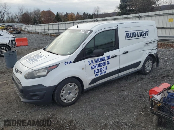 2014 Ford Transit Connect XL with VIN NM0LE7E71E1139145, listed as a Copart auction lot 81274324 with 204,426 mi miles and Salvage title. Bid and sale history available at DreamBid. Image 1.