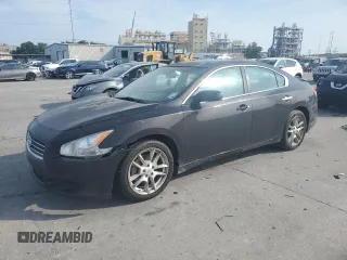 2011 Nissan Maxima S with VIN 1N4AA5AP4BC853826, listed as a Copart auction lot 63227775 with 188,572 mi miles and Salvage title. Bid and sale history available at DreamBid. Image 1.