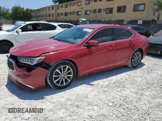2019 Acura TLX with VIN 19UUB1F32KA010403, listed as a Copart auction lot 56384735 with 64,600 mi miles and Salvage title. Bid and sale history available at DreamBid. Image 1.