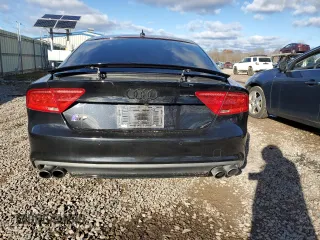 2014 Audi S7 Prestige with VIN WAUW2AFC1EN006649, listed as a Copart auction lot 80269974 with 147,279 mi miles and Salvage Title. Bid and sale history available at carsss.com. Image 6.