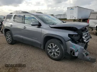 2021 GMC Acadia SLE with VIN 1GKKNKLS6MZ177256, listed as a Copart auction lot 44015375 with 98,886 mi miles and Salvage Title. Bid and sale history available at DreamBid. Image 4.