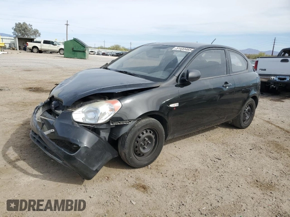 2010 Hyundai Accent GS z VIN KMHCM3AC7AU173953, wystawiony jako Copart lot #51433465 z przebiegiem 176 462 mil mil oraz Szkoda całkowita • Salvage title. Historia ofert i sprzedaży dostępna na DreamBid. Obrazek 1.