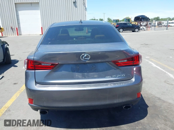 2014 Lexus IS 250 with VIN JTHCF1D24E5011721, listed as a IAAI auction lot 42374087 with 115,613 mi miles and . Bid and sale history available at DreamBid. Image 16.