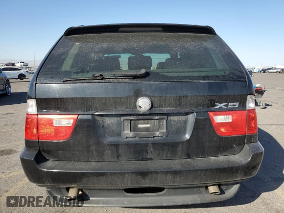 2005 BMW X5 3.0i with VIN 5UXFA13585LU49337, listed as a Copart auction lot 75214894 with 147,241 mi miles and Salvage Title. Bid and sale history available at carsss.com. Image 6.