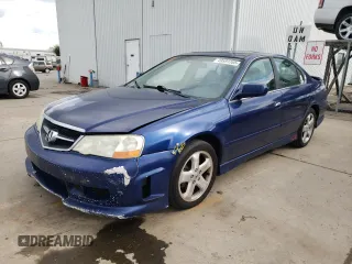 2002 Acura TL Type S with VIN 19UUA56892A034753, listed as a Copart auction lot 49591285 with 216,736 mi miles and Salvage Title. Bid and sale history available at carsss.com. Image 1.