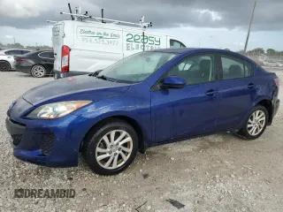 2012 Mazda 3 i Touring with VIN JM1BL1V74C1574174, listed as a Copart auction lot 55396575 with 60,109 mi miles and Salvage Title. Bid and sale history available at DreamBid. Image 1.