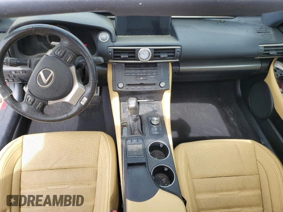 2017 Lexus RC 350 z VIN JTHHE5BC2H5017176, wystawiony jako Copart lot #55018305 z przebiegiem Nie podano mil oraz Szkoda całkowita • Salvage title. Historia ofert i sprzedaży dostępna na DreamBid. Obrazek 8.